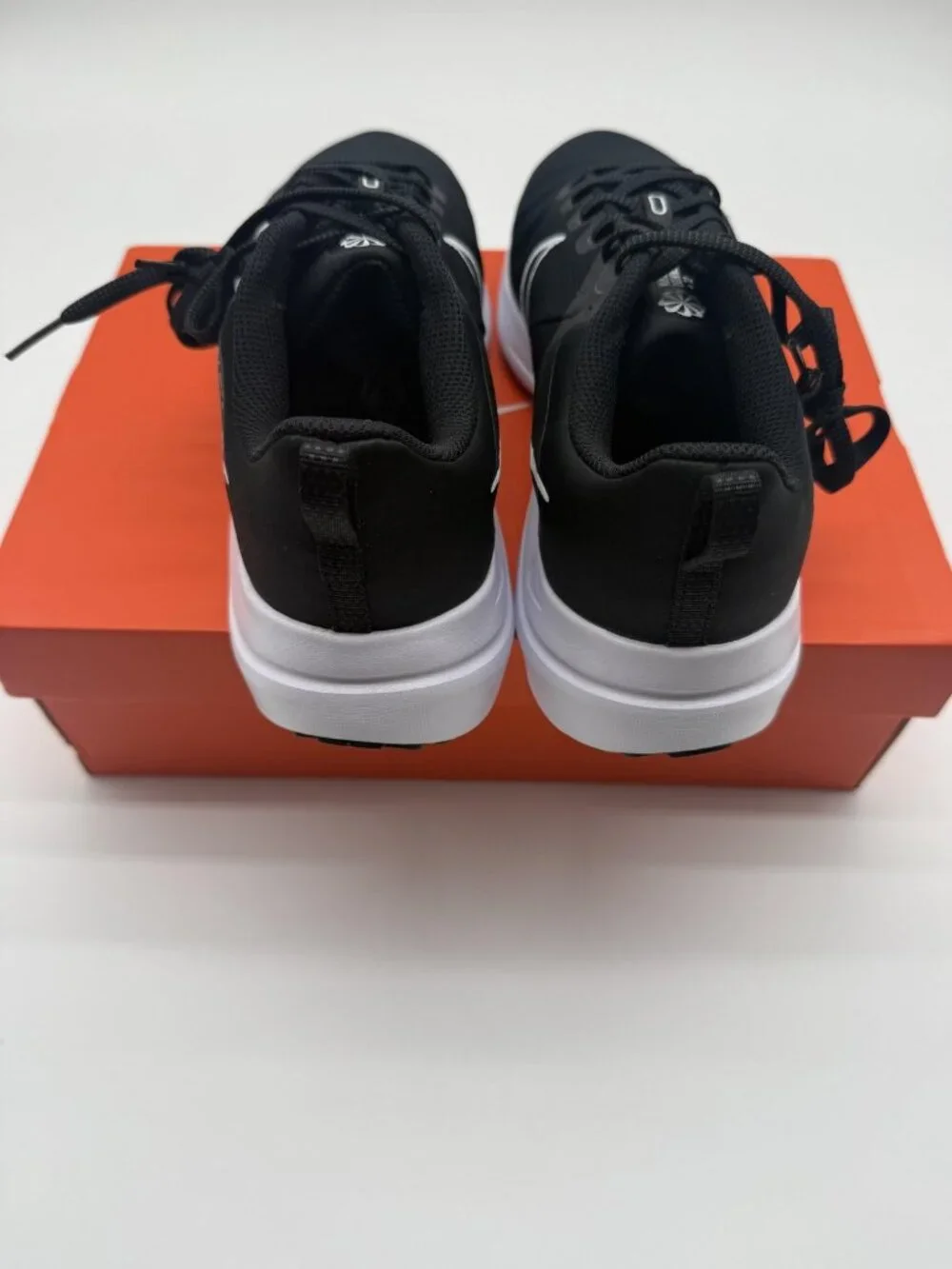 New Nike Downshifter 12 Running Shoes Men's Size 10 Black White DD9293 001